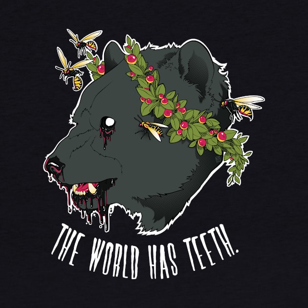 The World Has Teeth by KJonesDesigns